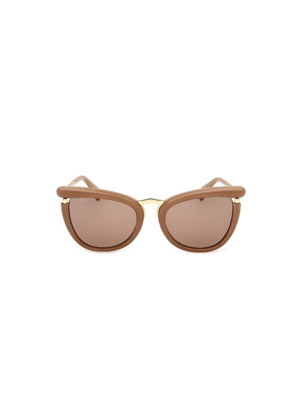 New Max Mara Women's Sunglasses Brown Lens Injected Frame MaxMara MM0186 46E 55